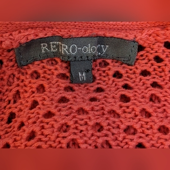 Pre-owned retro-ology size medium long sleeve shirt sweater, TG - Picture 2 of 3